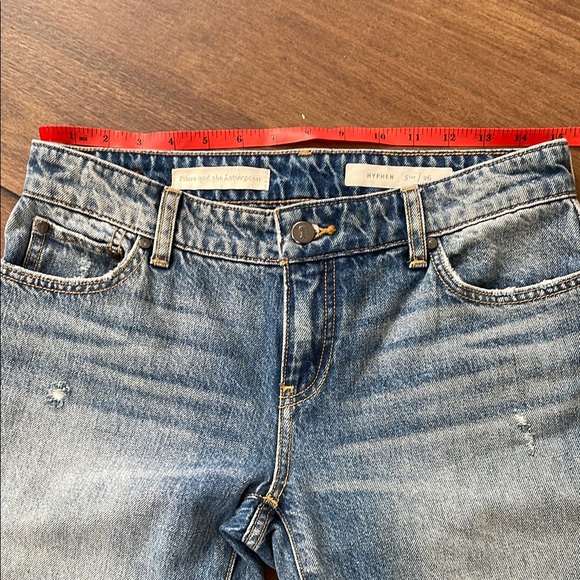 Pilcro and the Letterpress, hyphen, size 26, Frayed Hem denim Jeans - Picture 5 of 14